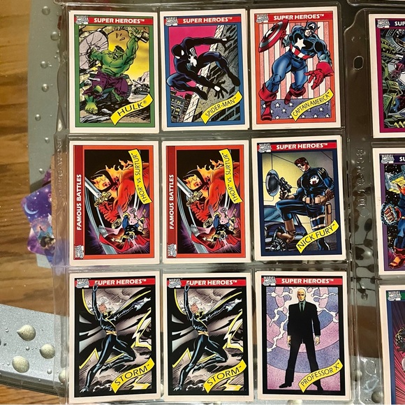 1990 Marvel Universe Comic Trading Cards - Picture 3 of 14